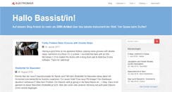 Desktop Screenshot of electricbass.ch